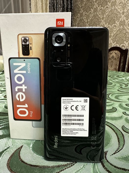 Продается телефон Redmi Note 10 Pro Onyx Gray