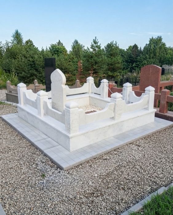 Мазар из мрамора и ракушечника