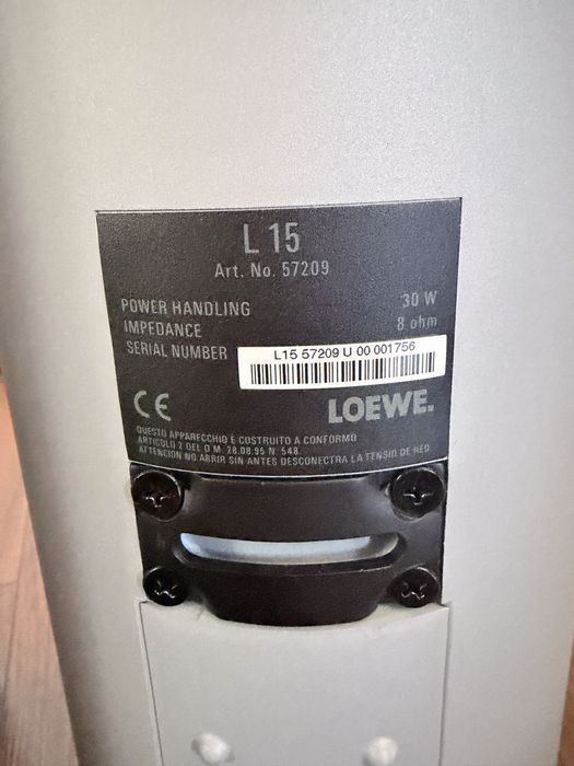 Boxe Loewe L15 in stare buna