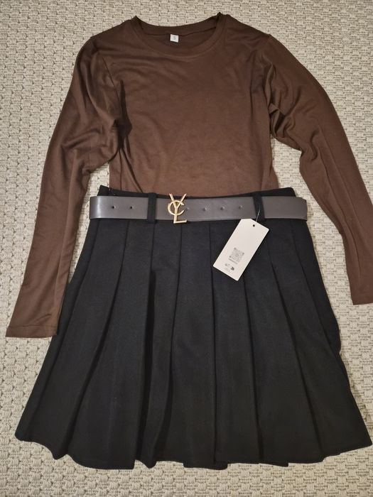 Плисирана пола made in Italy