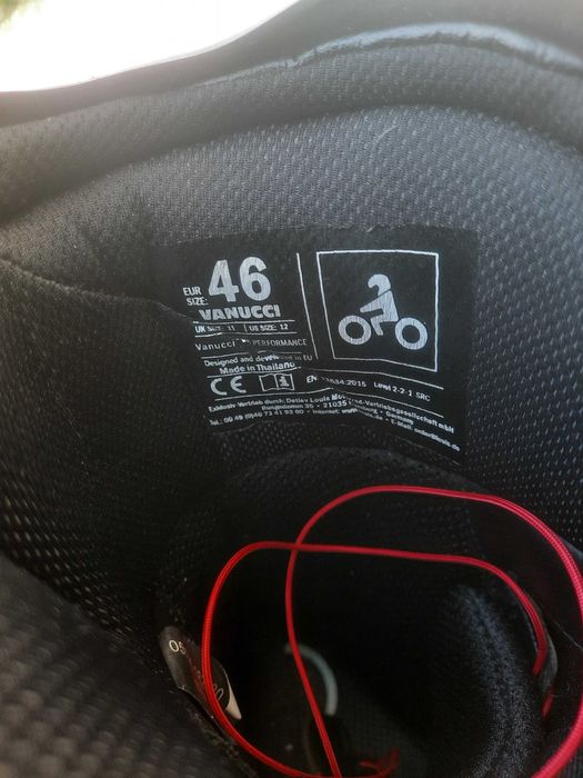 Мото ботуши Vanucci RV6 pro Racing 46 номер