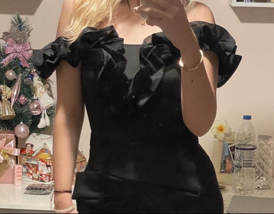 Боди с къдрици shein