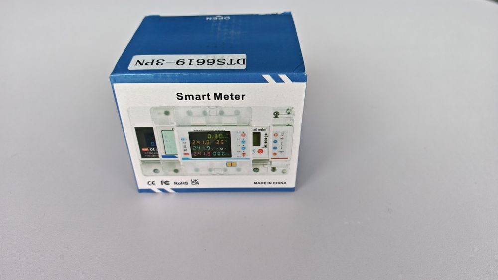 Contor de energie smart WIFI, Sinotimer, bidirectional, trifazic 3P+N, pentru panouri 
fotovoltaice 100A DTS6619-3PN