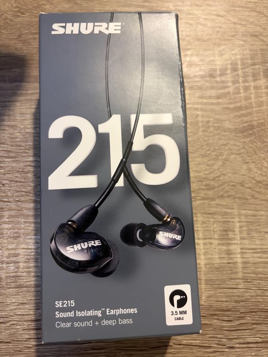 Casti Shure SE215-K-EFS
