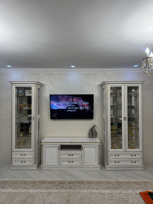 Василиса шкаф с тумбой для гостиной