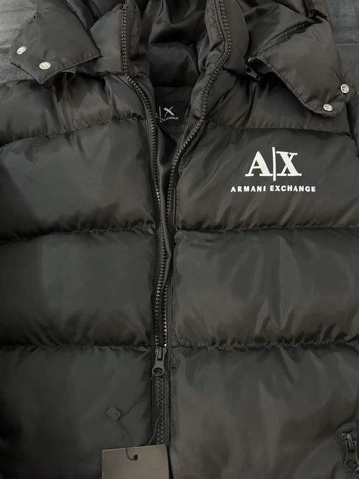 Geacă iarnă Armani Exchange A|X puffer S nouă preț fix 380 lei
