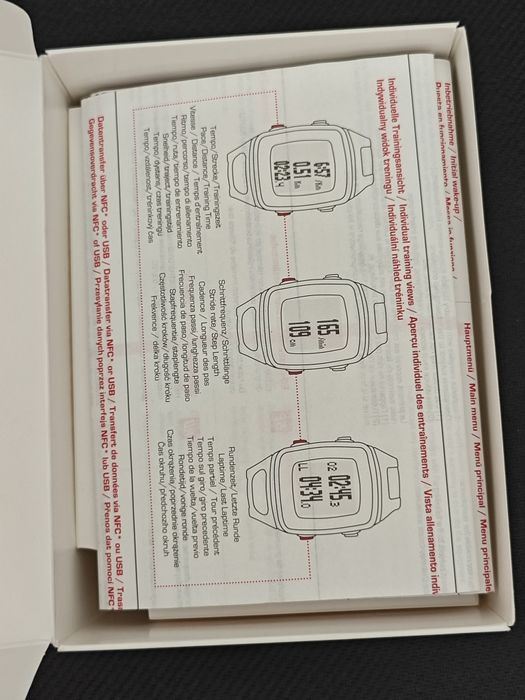 Пульсометр SIGMA ID.RUN.HR black