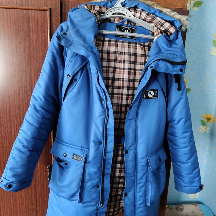 Пуховик мужской размер М/48