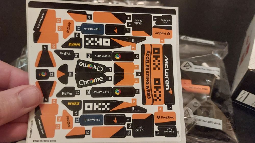 McLaren Lego car