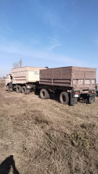 Продам КамАЗ совок с прицепом