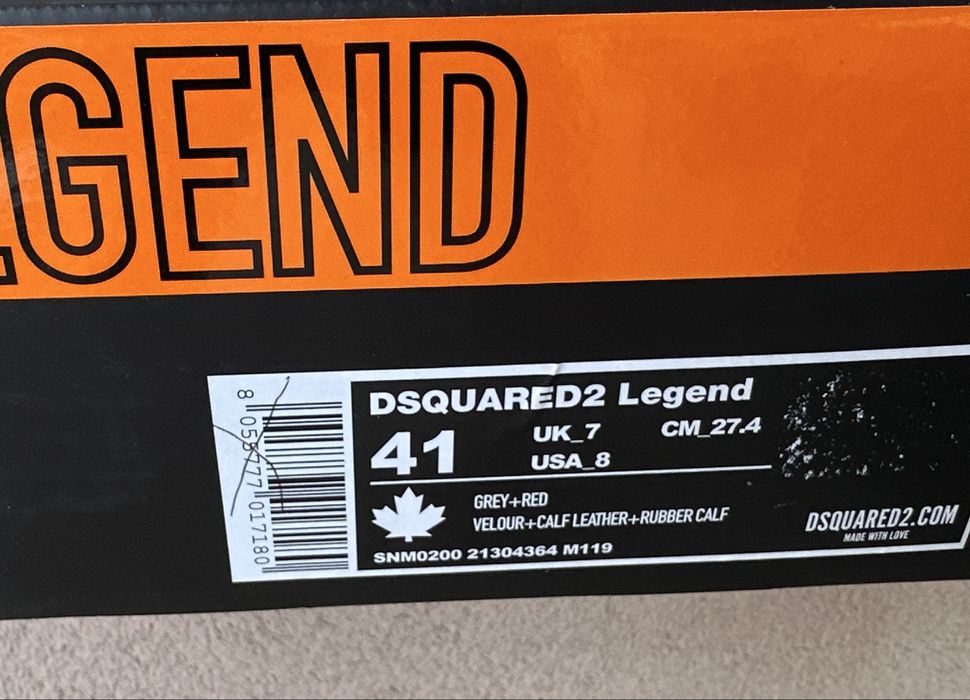 Обувки Dsquared2 Legend - 41 номер