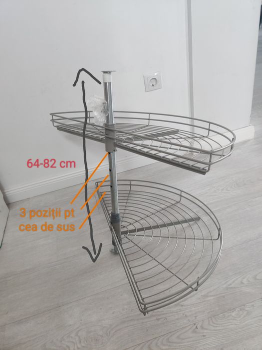 Carusel cos rotativ pentru colt corp bucătărie | ca nou