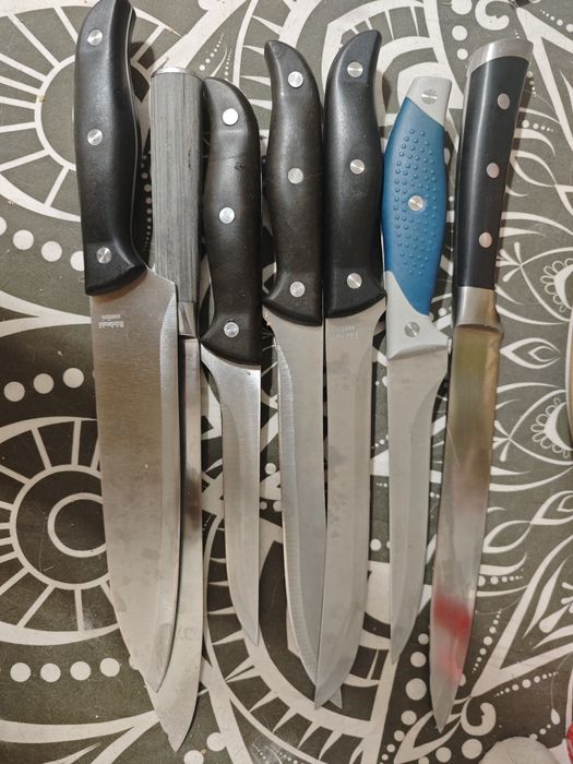 7 бр нож ножове за 15 лева