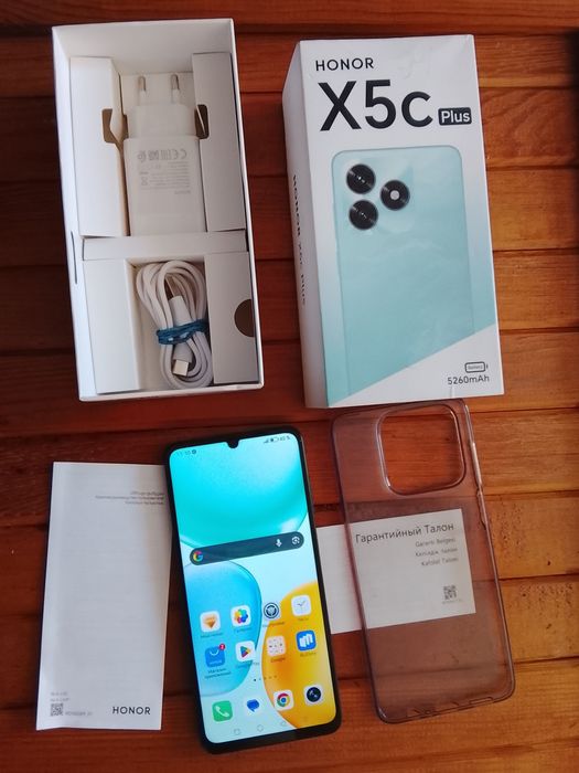 Honor X5c plus 2025г на гарантии