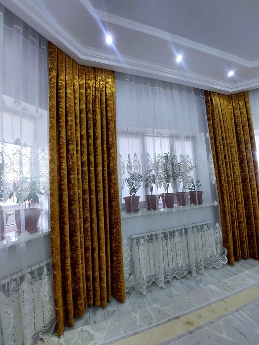 Белый тюль для гостины