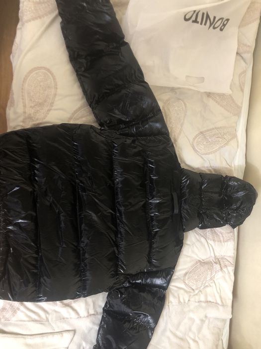 Moncler alyx пуховик чёрный