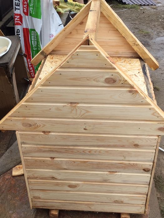 Будка утепленная для собак