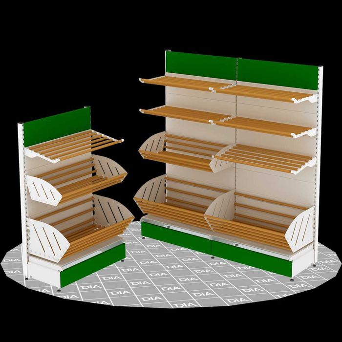 Стеллаж металлический сборный, konstruktiv metall stellajlar
