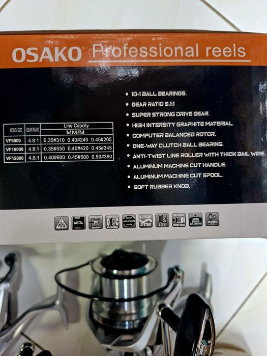 Шаранска макара  Osako VF10000/VF12000