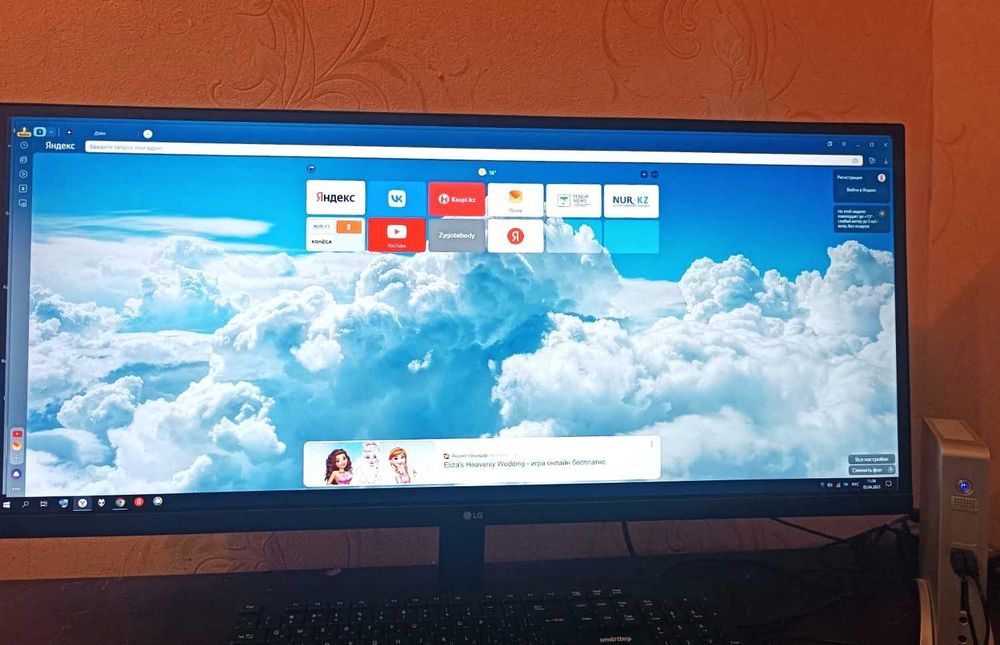 Монитор LG 34 дюйма г. Уральск