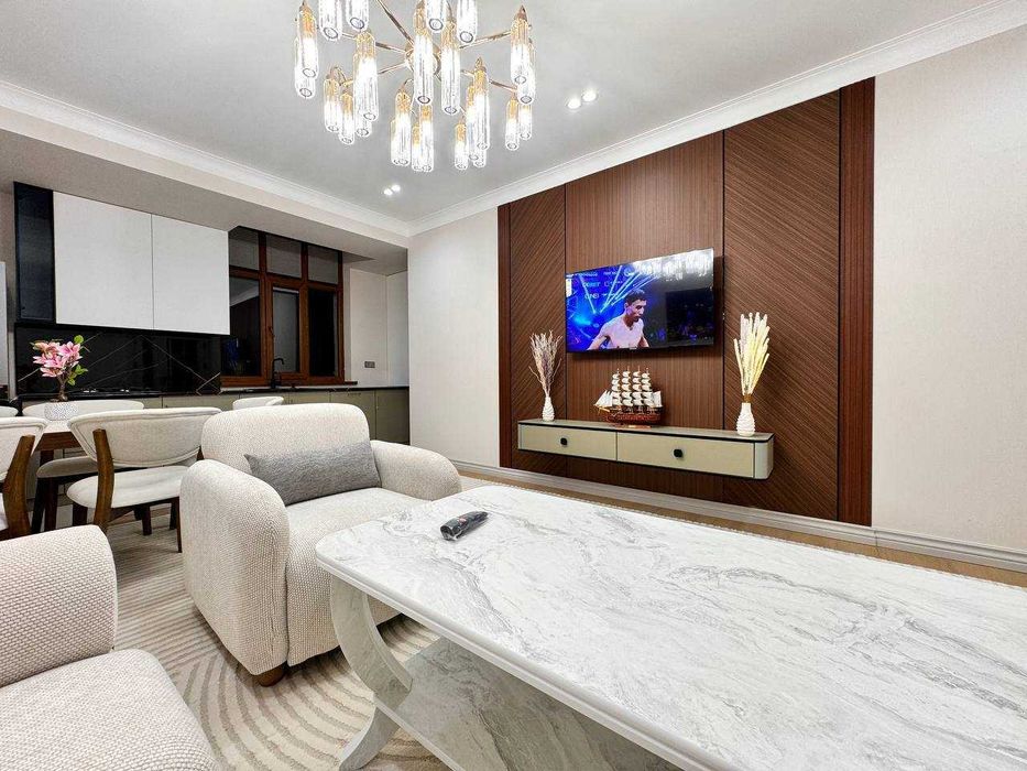 НОВОСТРОЙКА 4/4/10, ЖК "New life Yashnаbad" 98м2, Евро ремонт