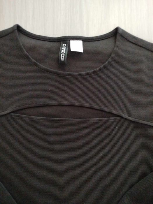 Дамска черна рокля