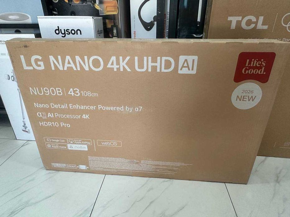 Телевизор LG NU900B6LA 2026 Nano Ai 4K WebOS Доставка Установка Есть