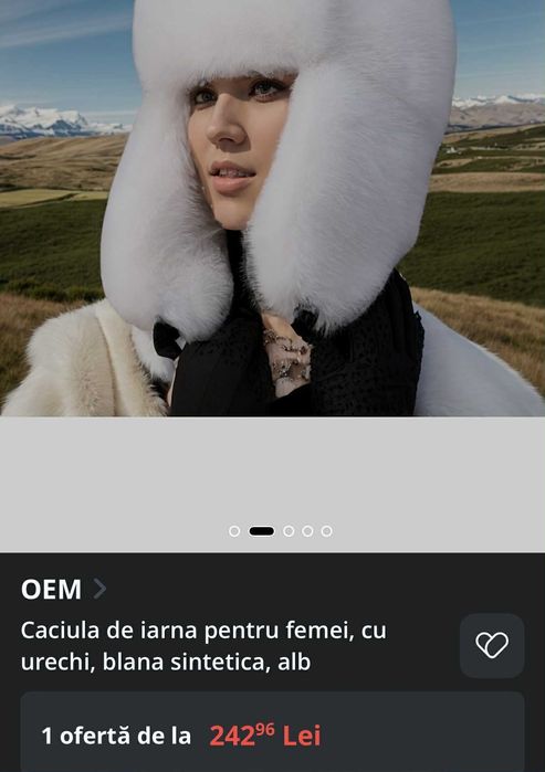 Caciula cu urechi OEM