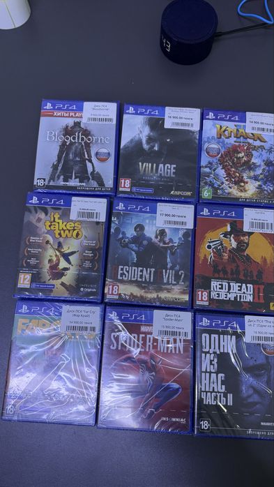 Б/у диски для пс 4