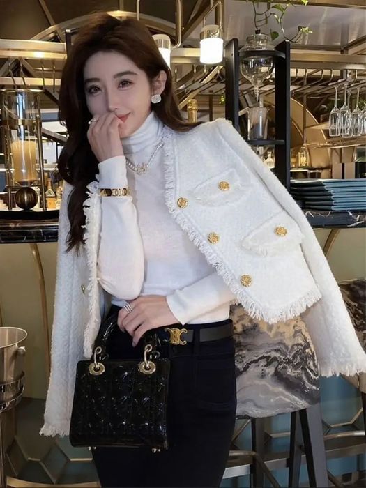 Пиджак твидовый осень -весна