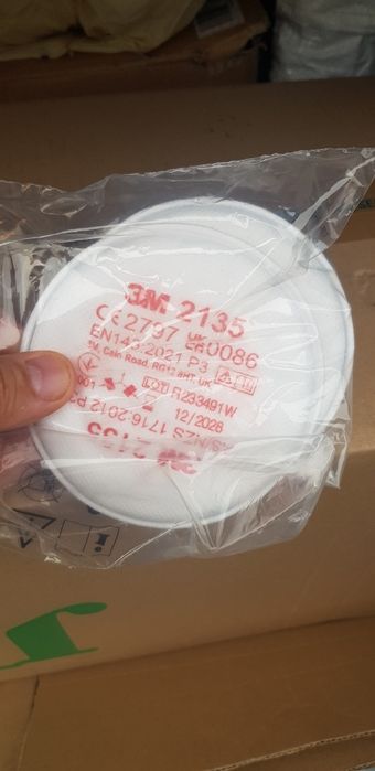 Filtre 3M 2135 P3 speciale pentru praf , se potrivesc la orice masca3M