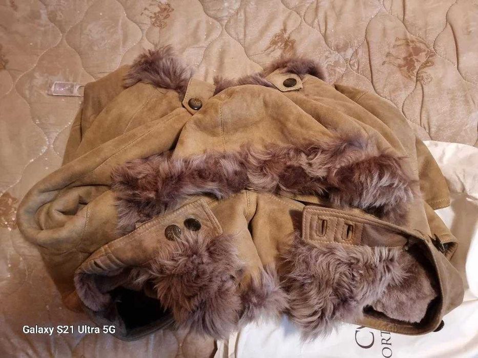 Cojoc damă blana naturală clasa LUX, ultrafinisaj, marimea XL/XXL, Made in Romania, Orastie, fabricat pentru export, purtat de 2 ori, este impecabil