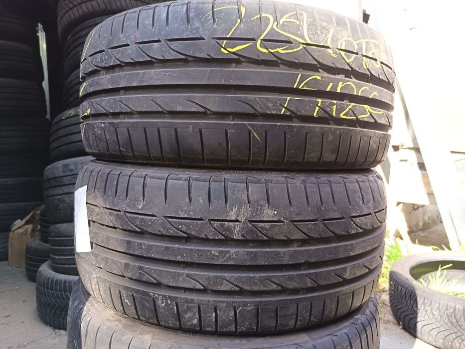 Anvelope vara 225 40 18 cu 245 35 18 Bridgestone runflat 2018