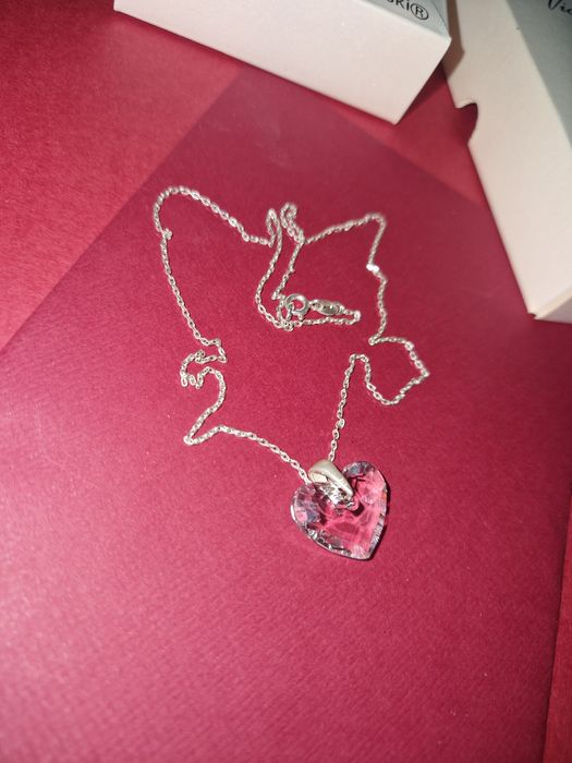 НОВО !Колие с кристал Swarovski Сърце