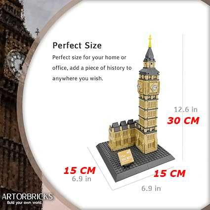 Конструктор лего для интерьера для взрослых, Биг-Бен