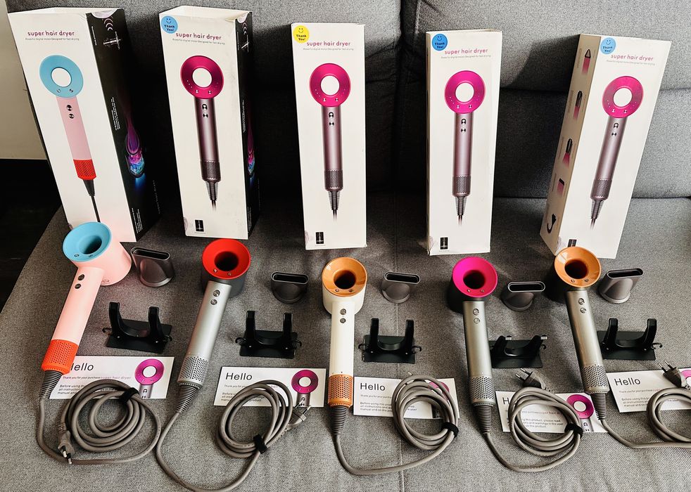 Сешоар Super Hair Dryer DS 5 в 1 Йонизация, 3 степени 1600W