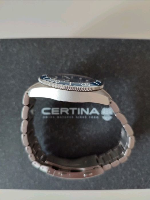 Certina ds action diver 43 mm powermatic 80 Blue