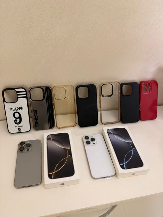 Продавам 2 броя Iphone 16 pro