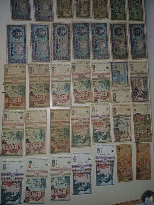 Colectie bancnote romanesti si straine