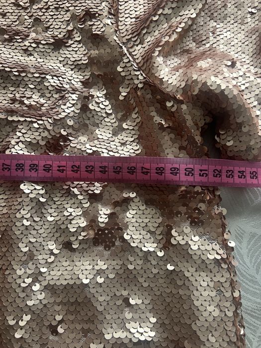 Bluza paiete roz,Damart, 46-48, noua