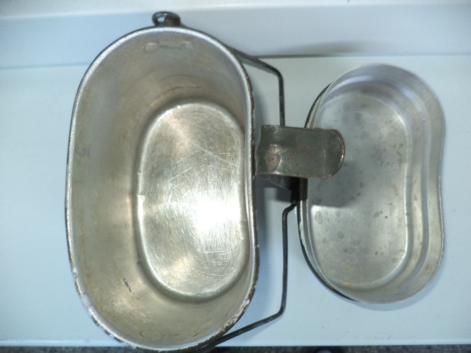 Рядко старо българско войнишко канче - форма "бъбрек"