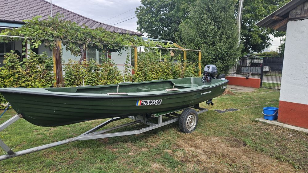Vând laguna 480 yamaha 25hp