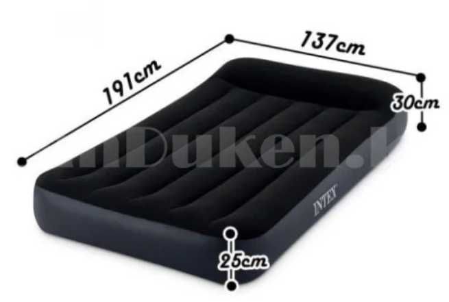 Надувной матрас-191×137×25(30)см Inteх Электронасос Доставка бесплатно