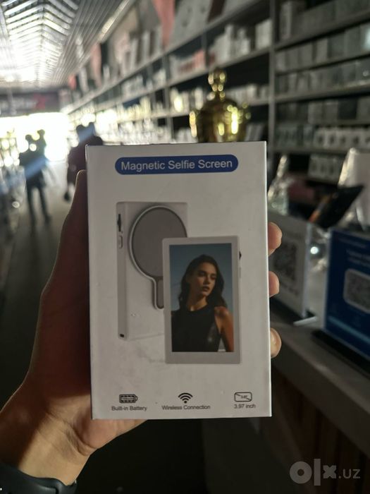 Магнитный экран для селфи и видео Selfie Monitor MagSafe vlog screen