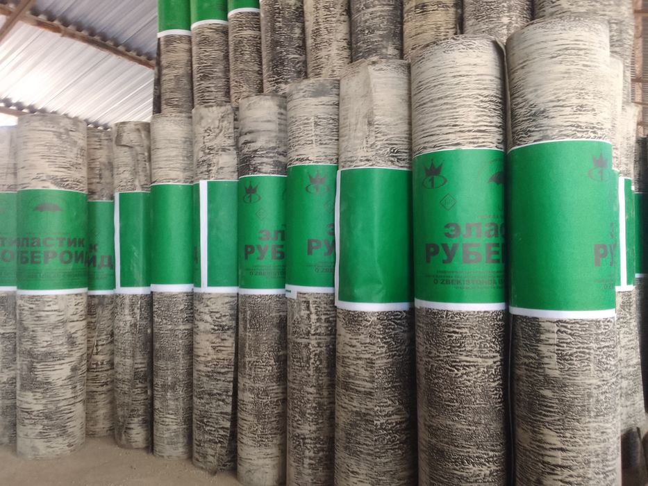 Ruberoid tol qora qogoz palizol saqich bitum