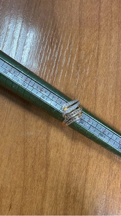 Золотое кольцо 16.5 размер 585