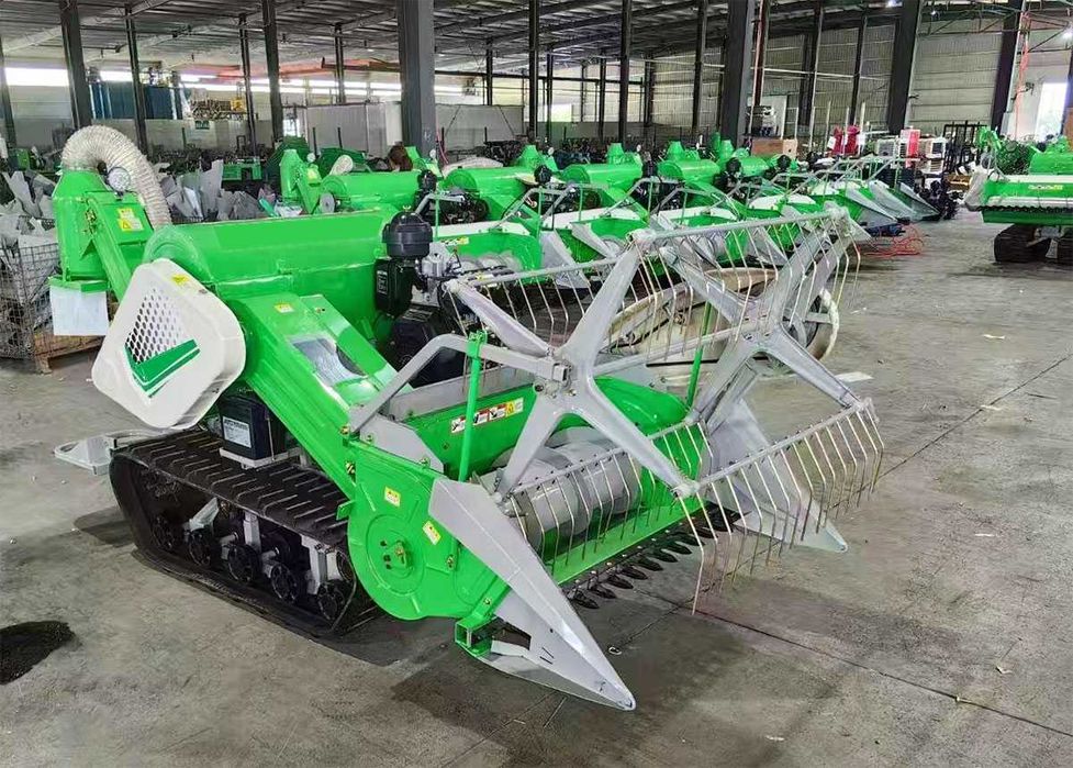 Нов комбиниран комбайн за жито и оризови култури REM-1.0C -EURO 5