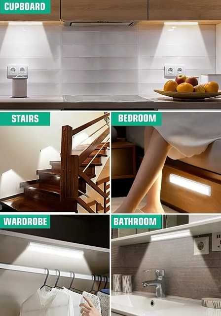 Lampa cu 30 leduri, cu senzor de miscare, reincarcabila USB