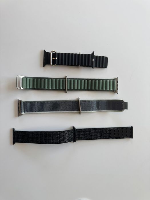 Apple Watch Ultra 2 natural titanium, cu accesorii, in garantie