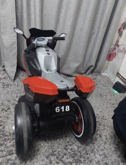Motocicleta electrica & Bicicleta copii
